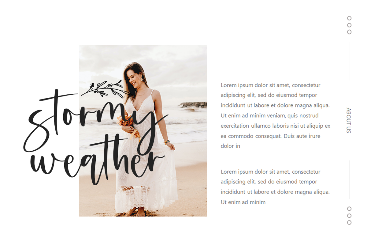 Stinclair Handwritten Font preview 7